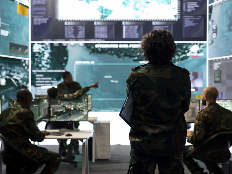 Military Control Room
