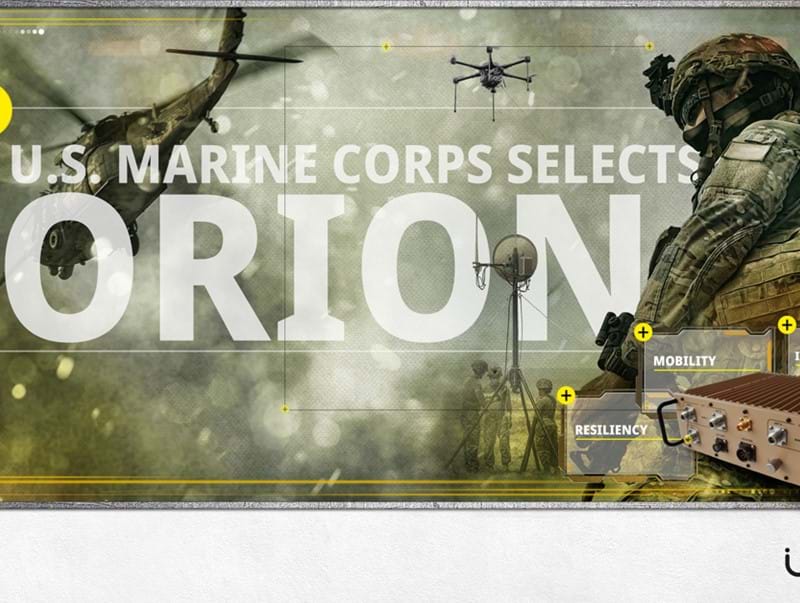 Ultra Receives $31M Order for ORION Tactical Communications Systems from the U.S. Marine Corps